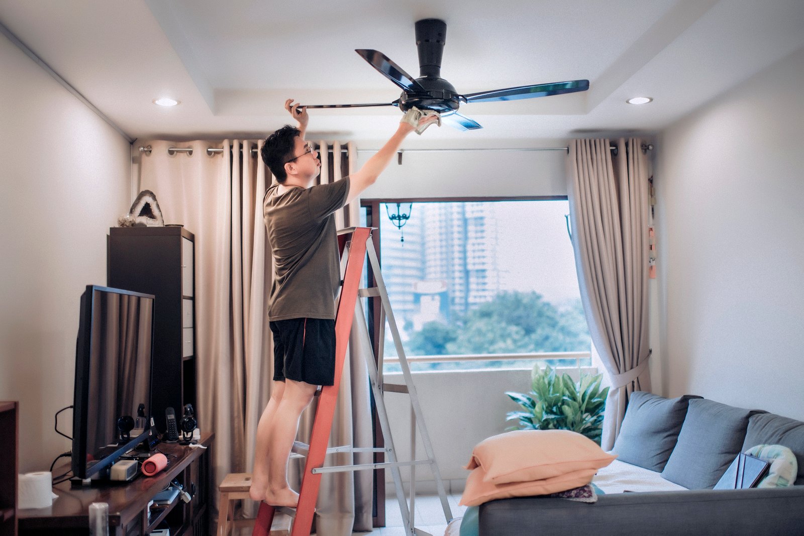 Ceiling Fan Clean